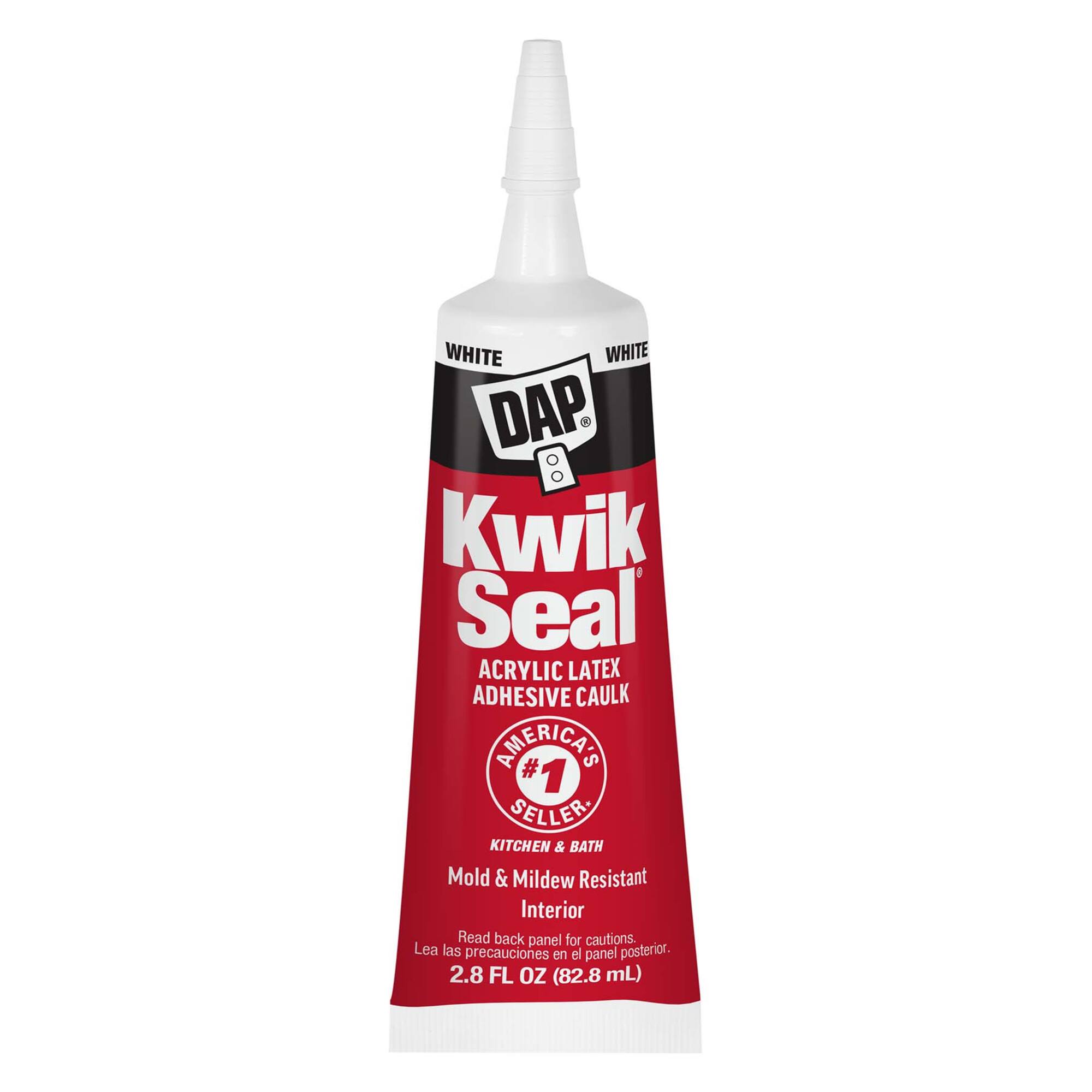 DAP® Kwik Seal® 2.75oz. Acrylic Latex Adhesive Caulk